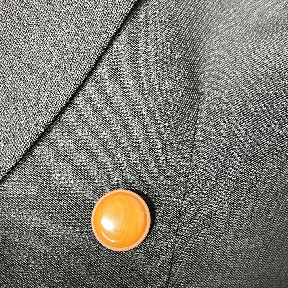 Christian Dior Sz 10 Double Breasted 100% Wool Blazer Jacket